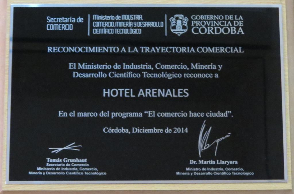 Hotel Arenales Villa Carlos Paz Zewnętrze zdjęcie
